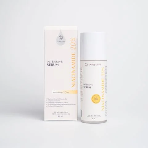 Niacinamide 20% intensive serum (làm sáng da, se khít lỗ chân lông)