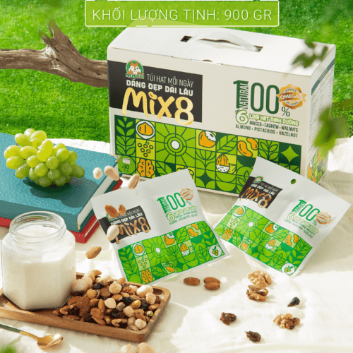 Siêu hạt dinh dưỡng mix8 - khởi đầu chuỗi ngày sống lành