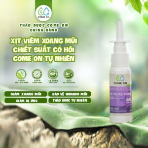 Xịt Viêm Xoang Tinh Chất Cỏ Hôi
