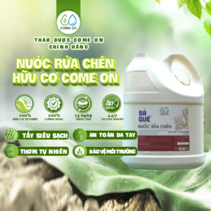Nước Rửa Chén TInh Chất Sả Quế