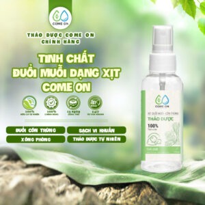 Xịt Đuổi Muỗi Tinh Dầu Thảo Dược
