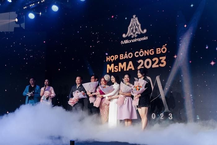 Họp báo công bố cuộc thi MsMA 2023 có sự tham gia của nhiều nghệ sĩ