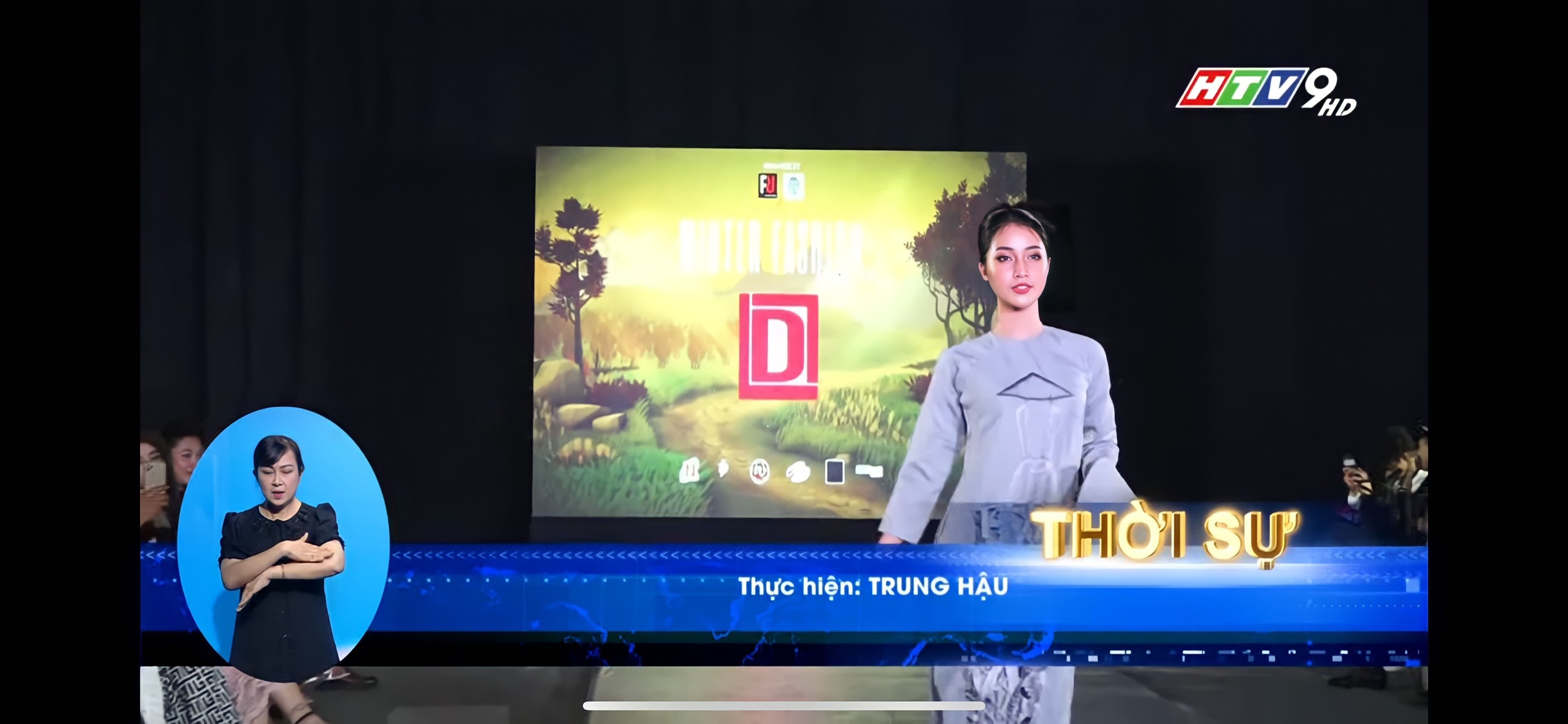 vu-vuong-ha-mi-Truyền hình Winter Fashion Festival 2022