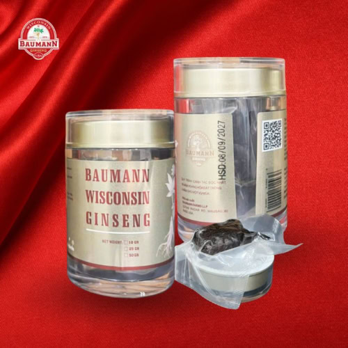 Nhân Sâm Đen Baumann Lên Men Tăng Cường Sinh Lực